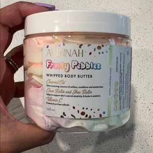 NWT Aminnah JUMBO 16 fl Oz Fruity Pebblez Whipped Body Butter